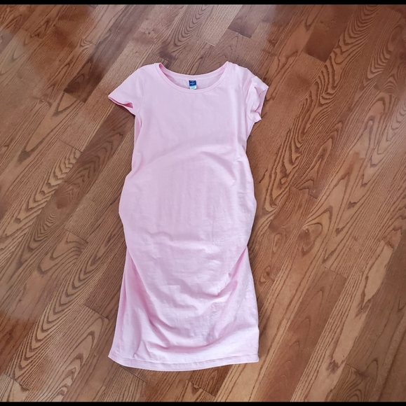 SOLD - Gap Baby Pink Maternity Dress - Picture 2 of 3
